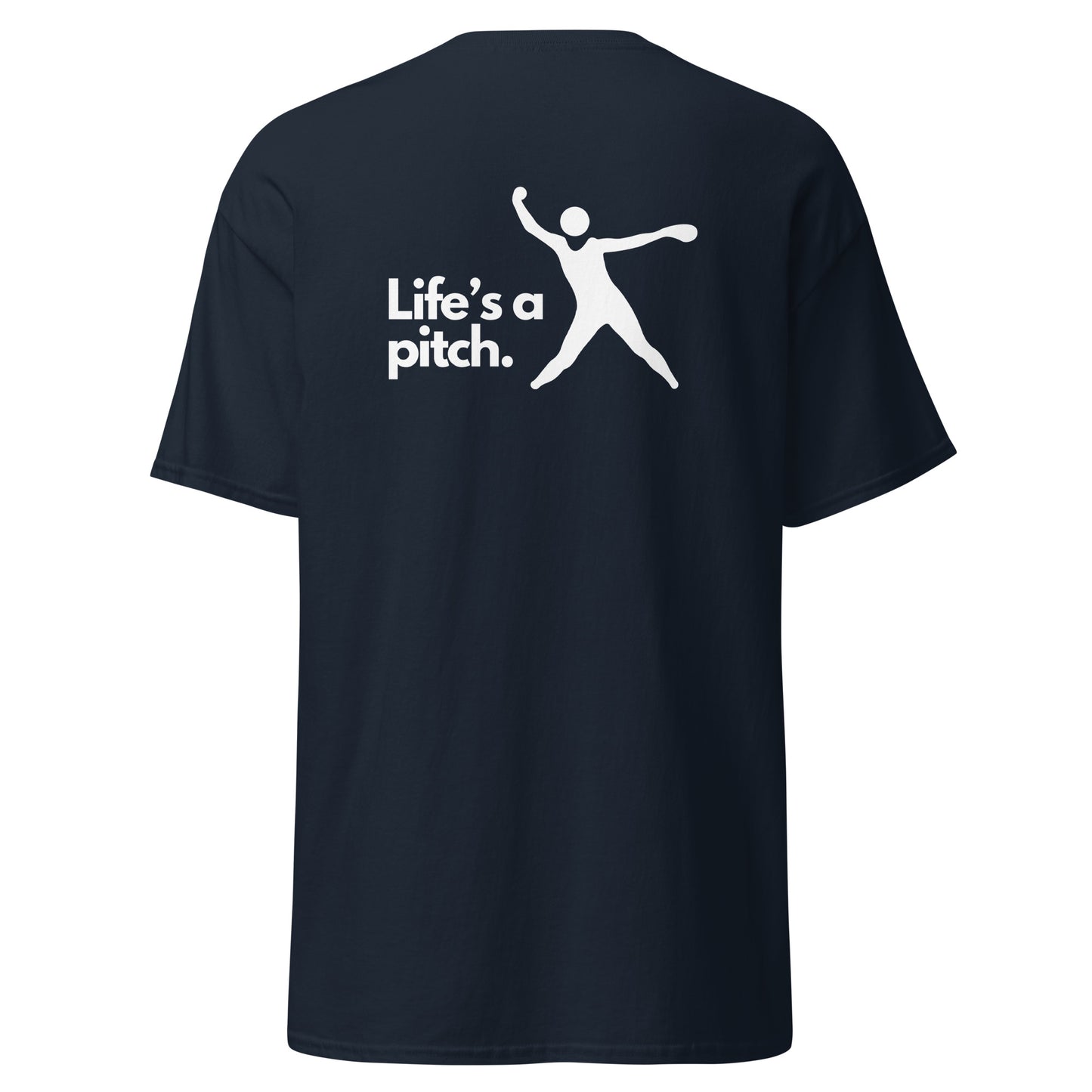 Unisex T-Shirt - Softball Life's a Pitch