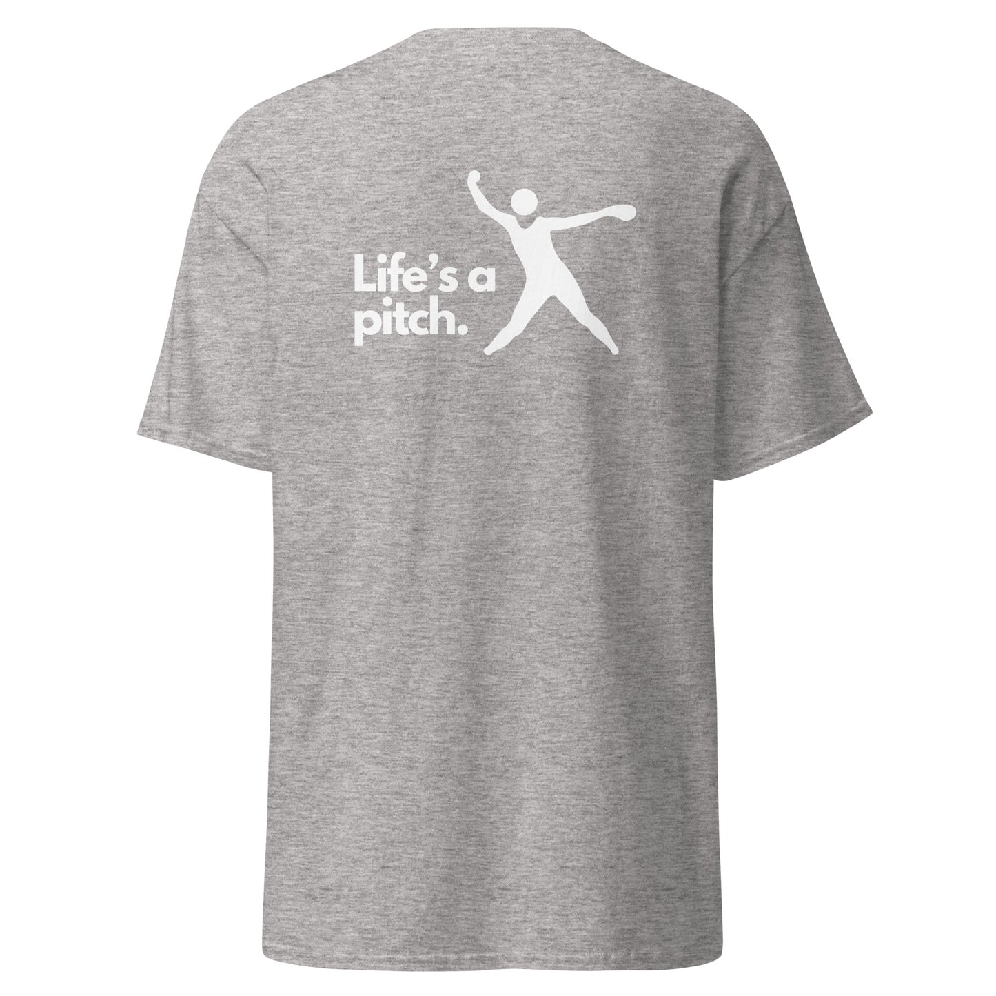 Unisex T-Shirt - Softball Life's a Pitch