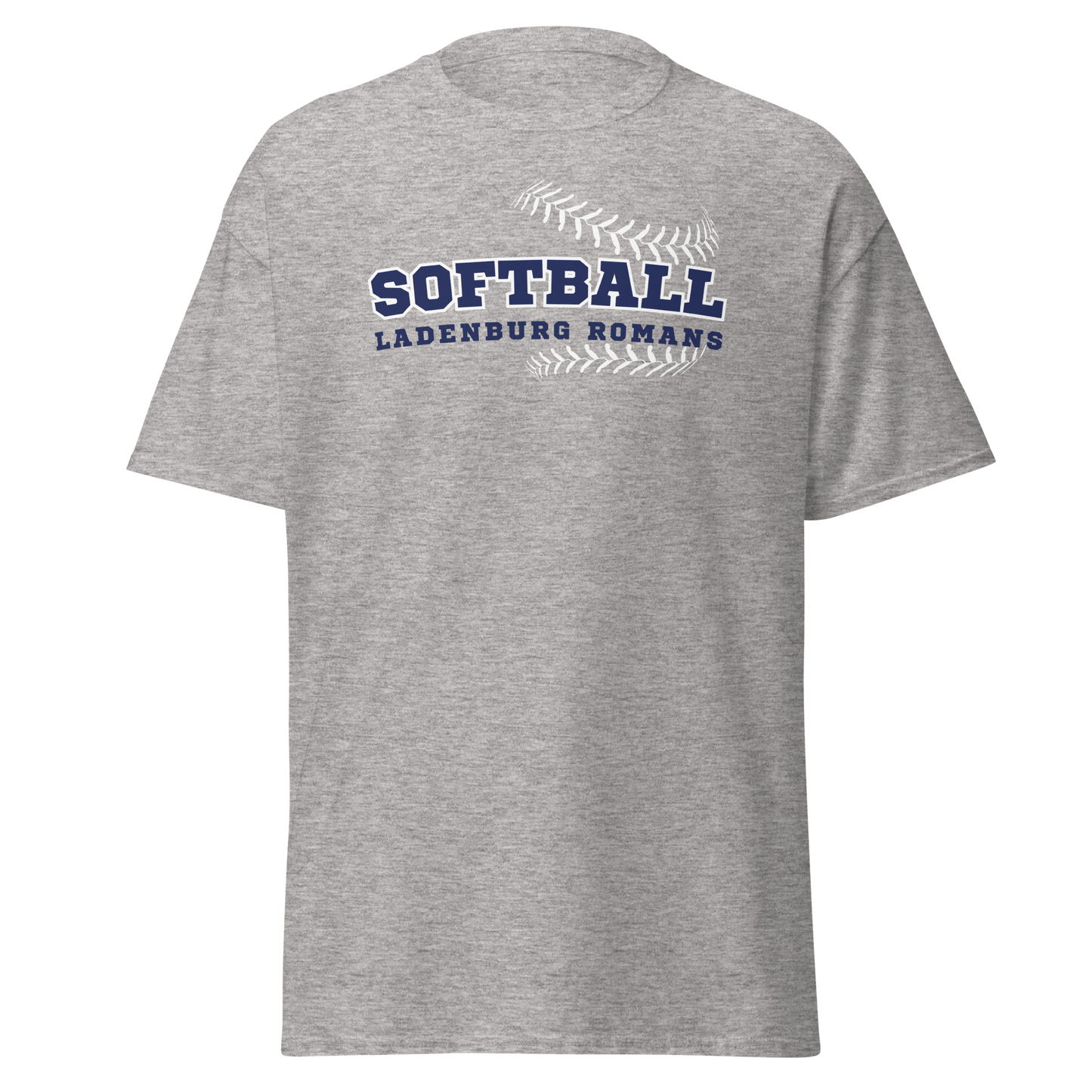 Unisex T-Shirt - Romans Softball grey