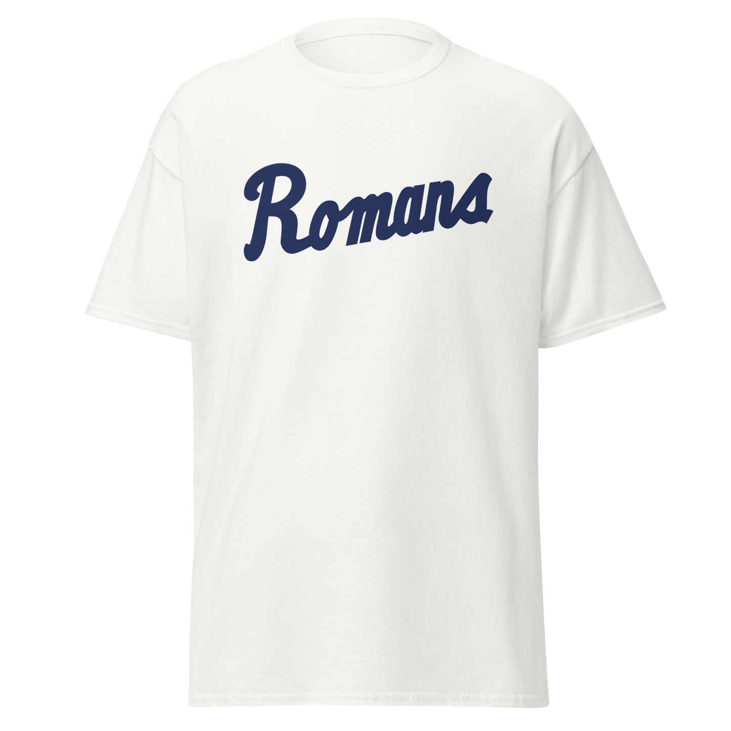 Unisex T-Shirt - Romans Schriftzug hell