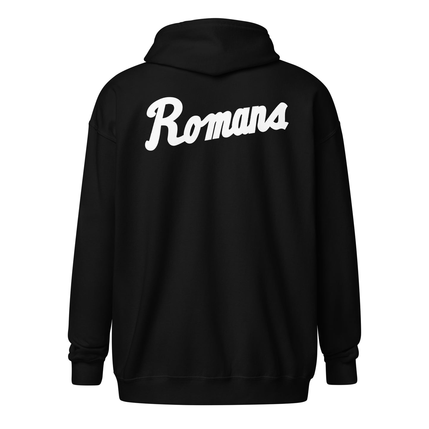 Unisex Zip Jacke - Baseball/Softball - Romans L und Schriftzug