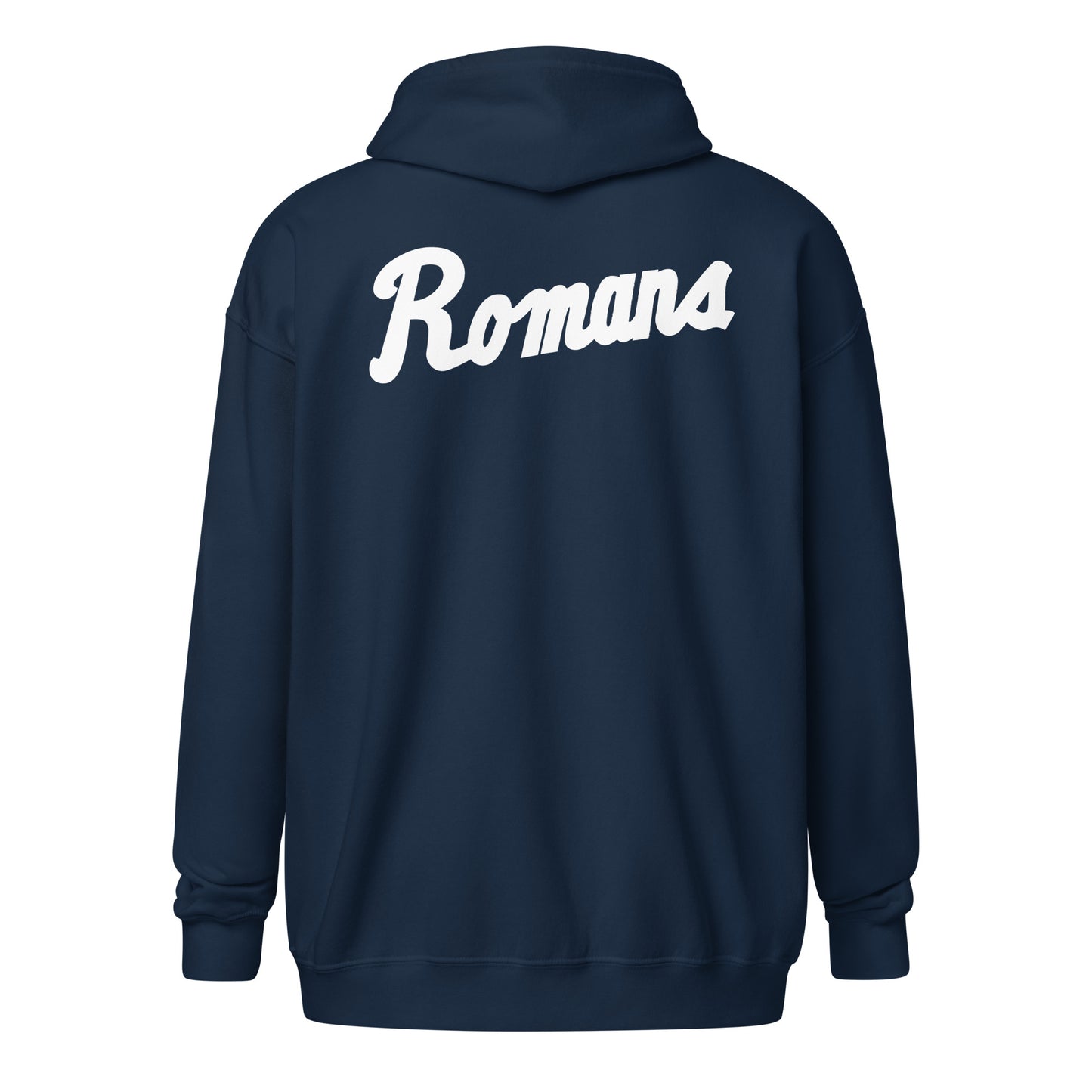 Unisex Zip Jacke - Baseball/Softball - Romans L und Schriftzug