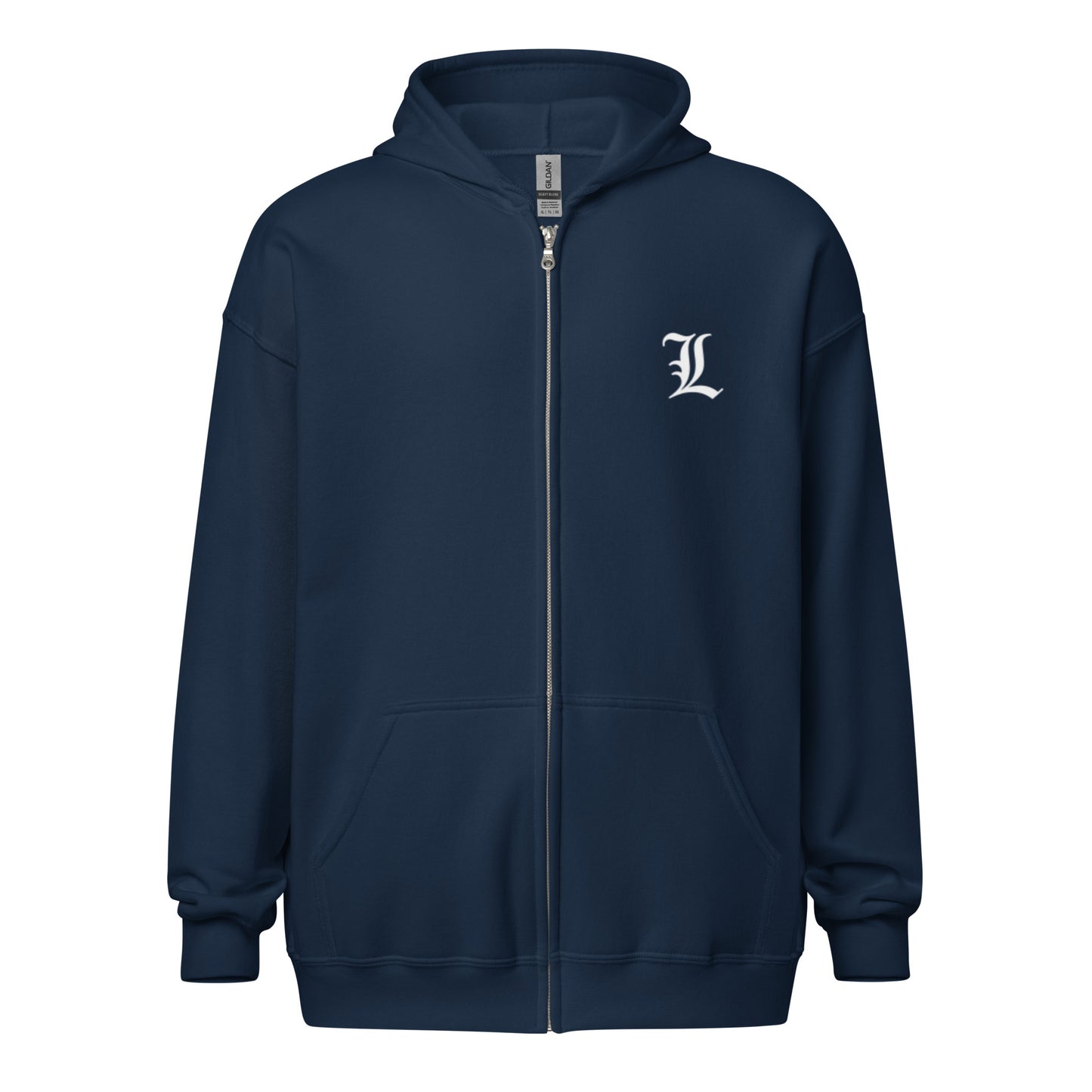 Unisex Zip Jacke - Baseball/Softball - Romans L und Schriftzug