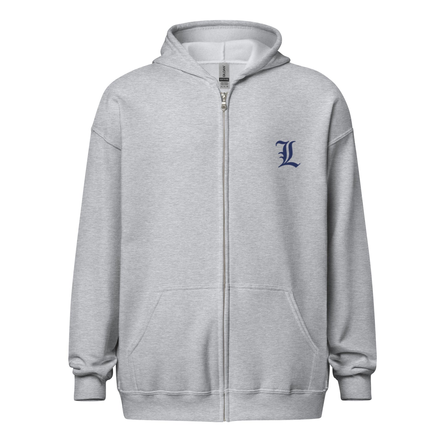 Unisex Zip Jacke - Baseball/Softball - Romans L grey