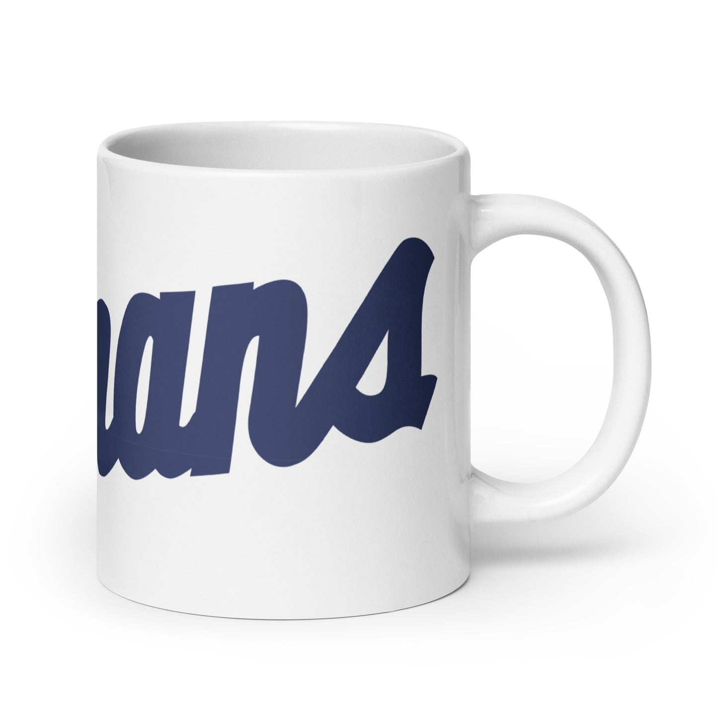 weiße Tasse - Romans Schriftzug