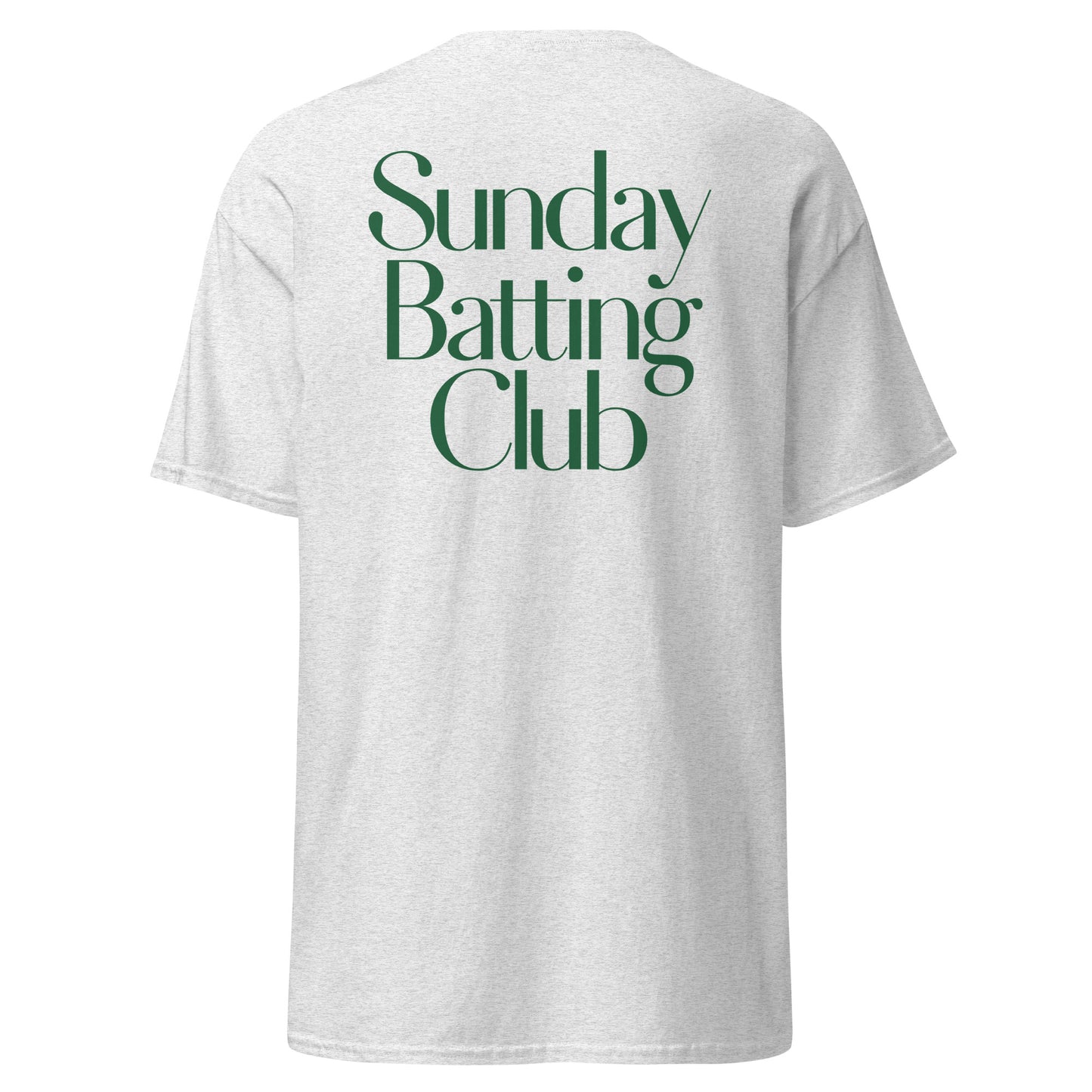 Unisex T-Shirt - Baseball - Softball - Sunday Batting Club - grün