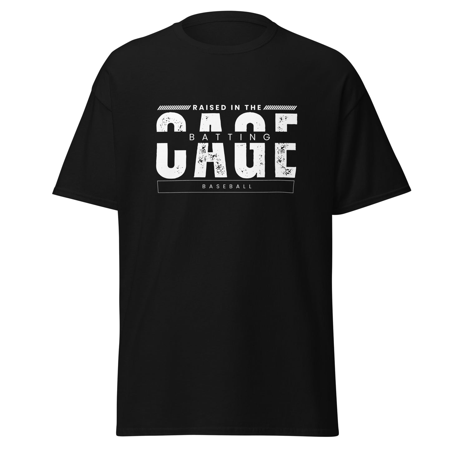 Baseball T-Shirt - Raised in the Batting Cage