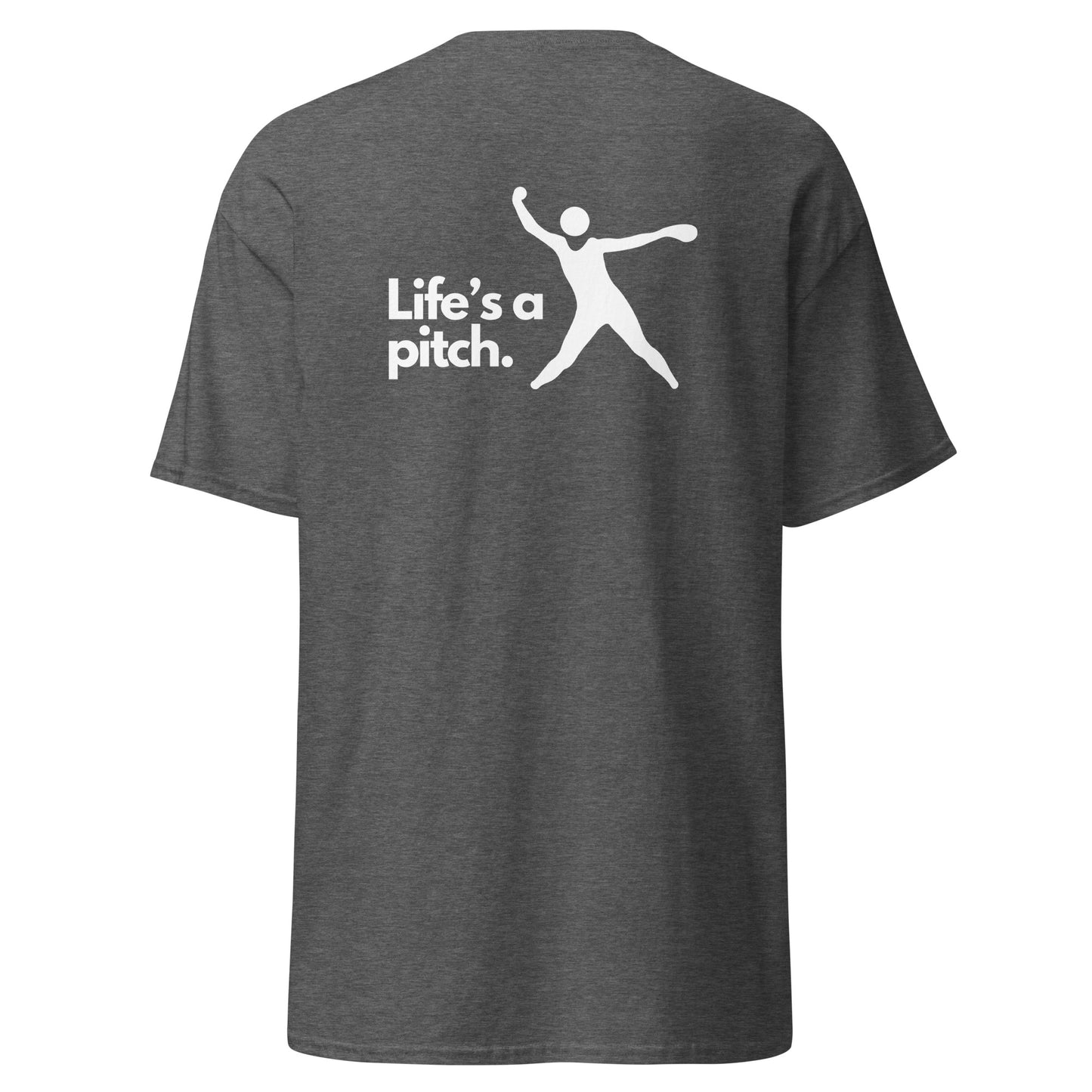 Unisex T-Shirt - Softball Life's a Pitch