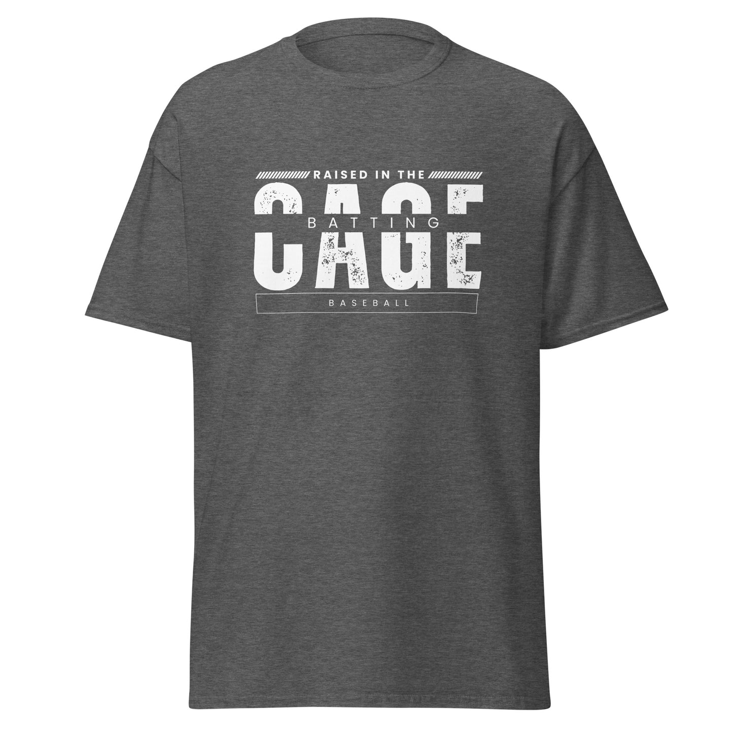 Baseball T-Shirt - Raised in the Batting Cage