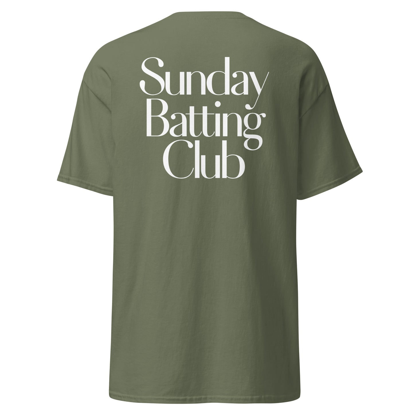 Unisex T-Shirt - Baseball - Softball - Sunday Batting Club