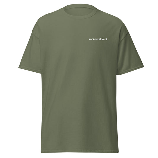 Unisex T-Shirt - Softball Mrs. wait for it