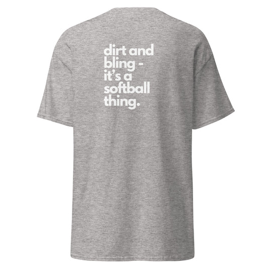Unisex T-Shirt - Softball Bling Bling