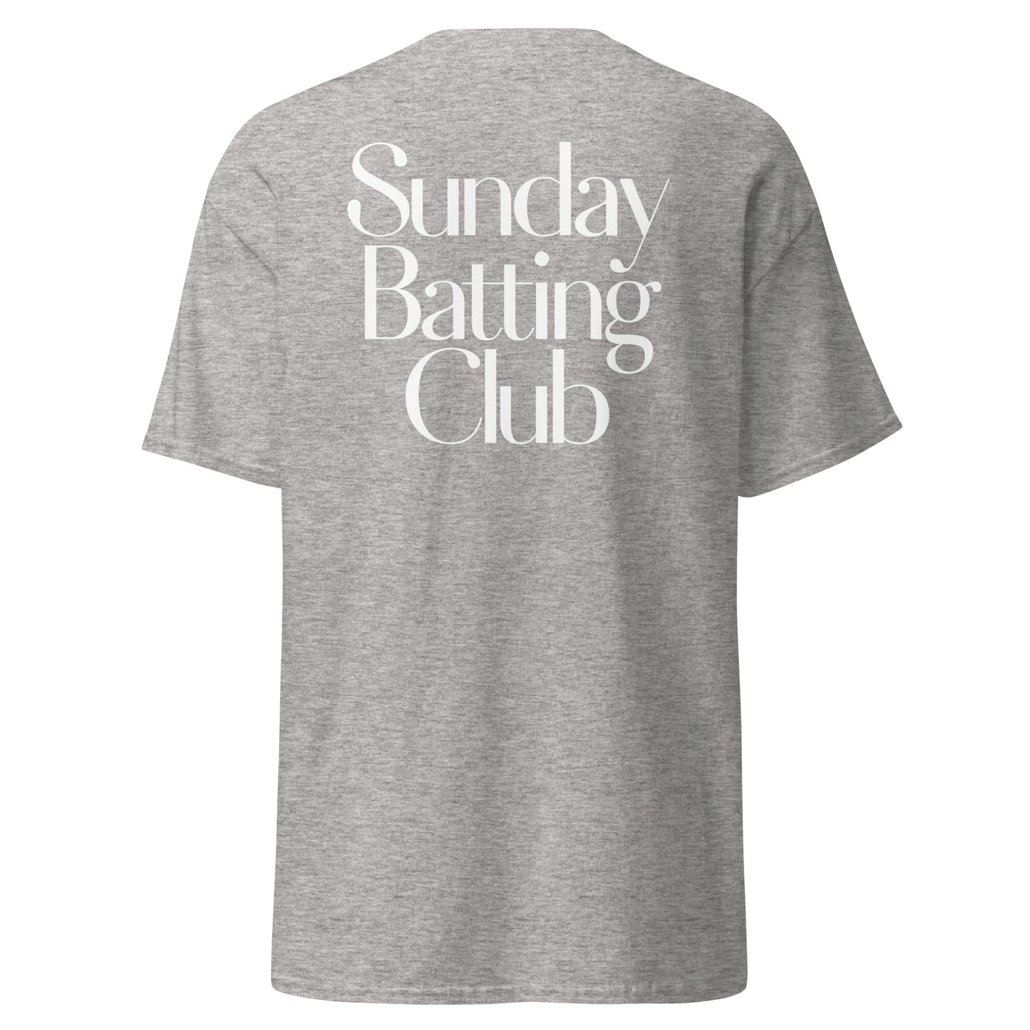 Unisex T-Shirt - Baseball - Softball - Sunday Batting Club