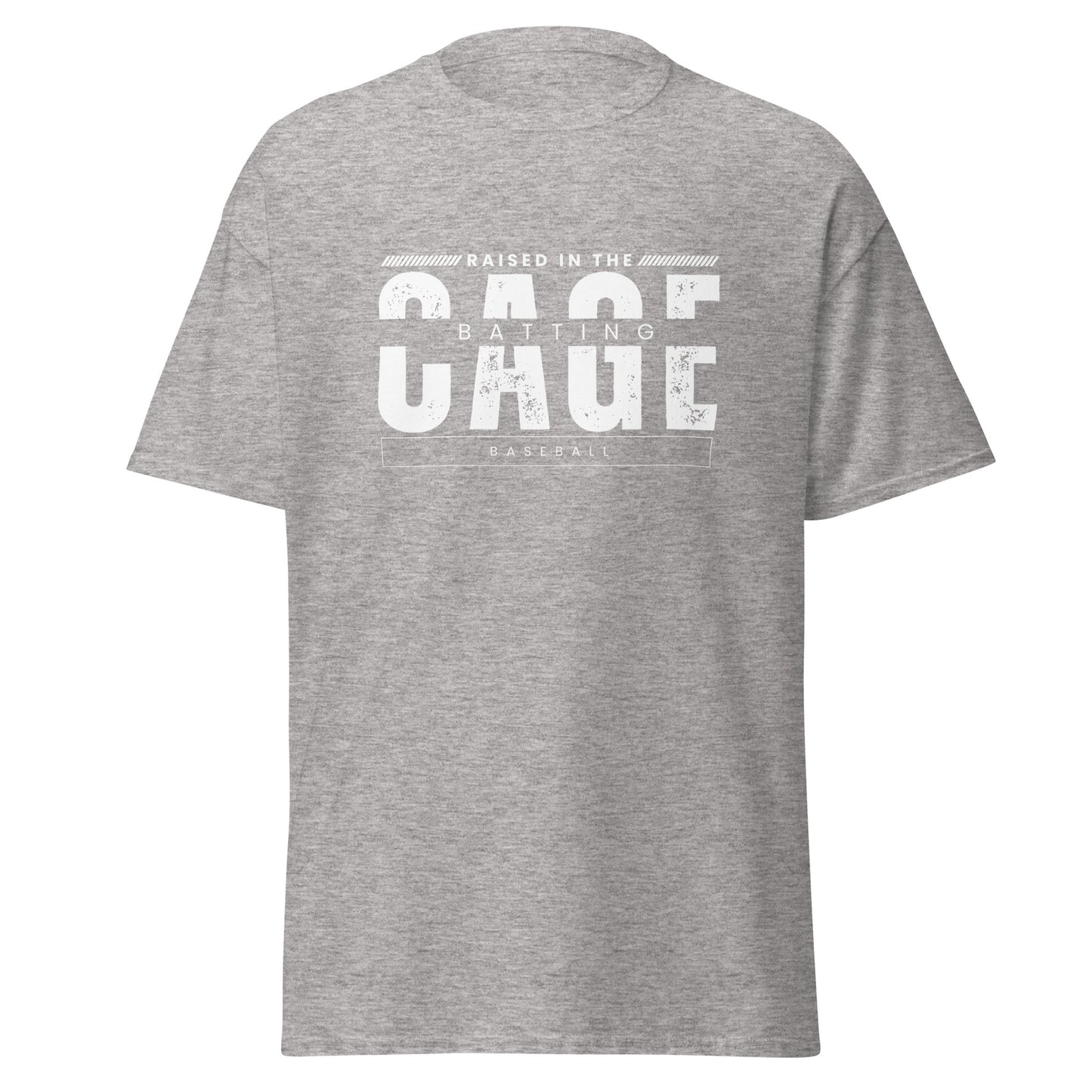 Baseball T-Shirt - Raised in the Batting Cage