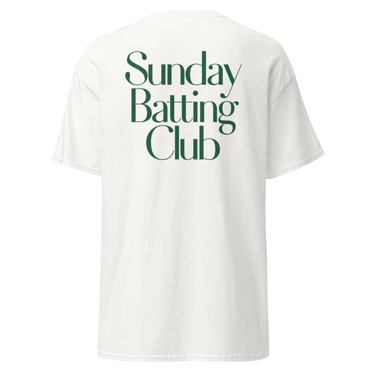 Unisex T-Shirt - Baseball - Softball - Sunday Batting Club - grün