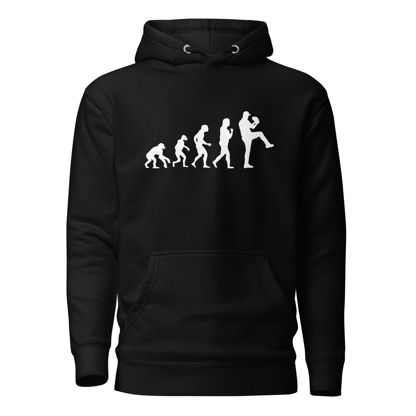 Unisex Hoodie - Evolution of a Baseballer