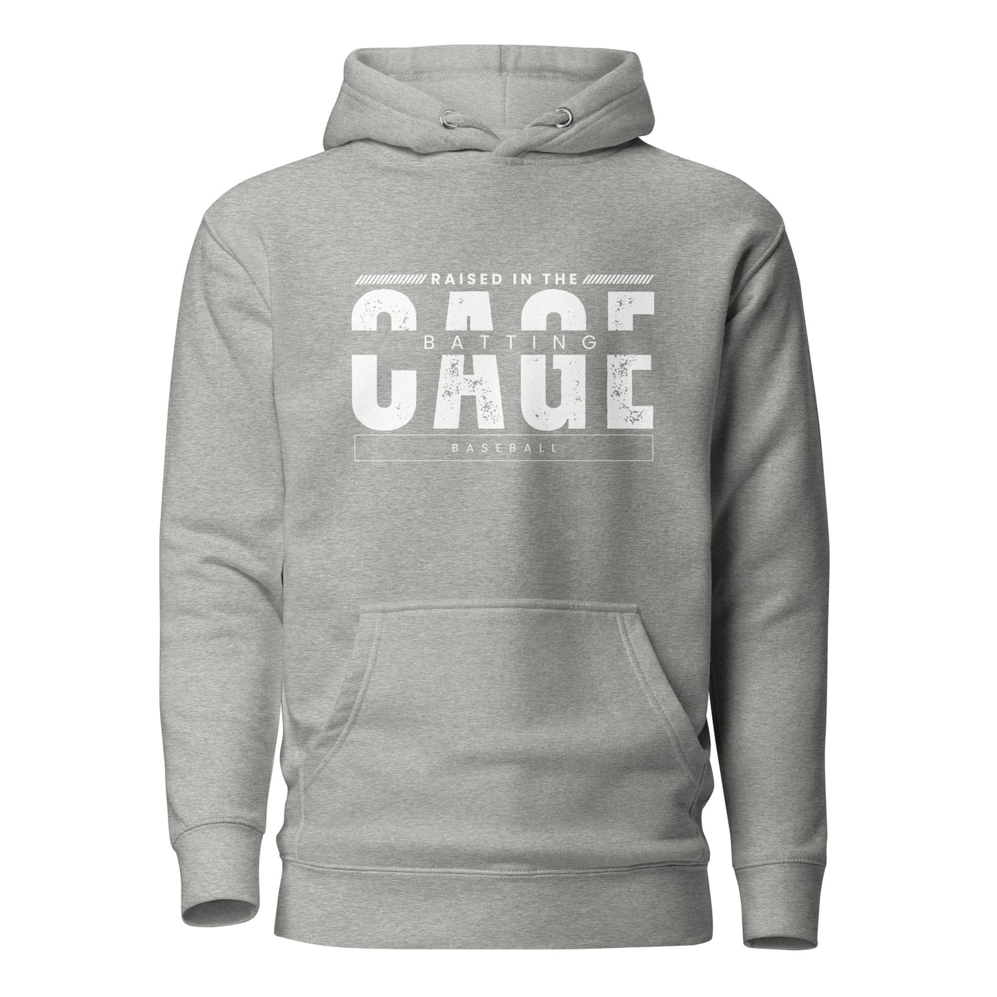Unisex Hoodie - Baseball Raised in the Batting Cage