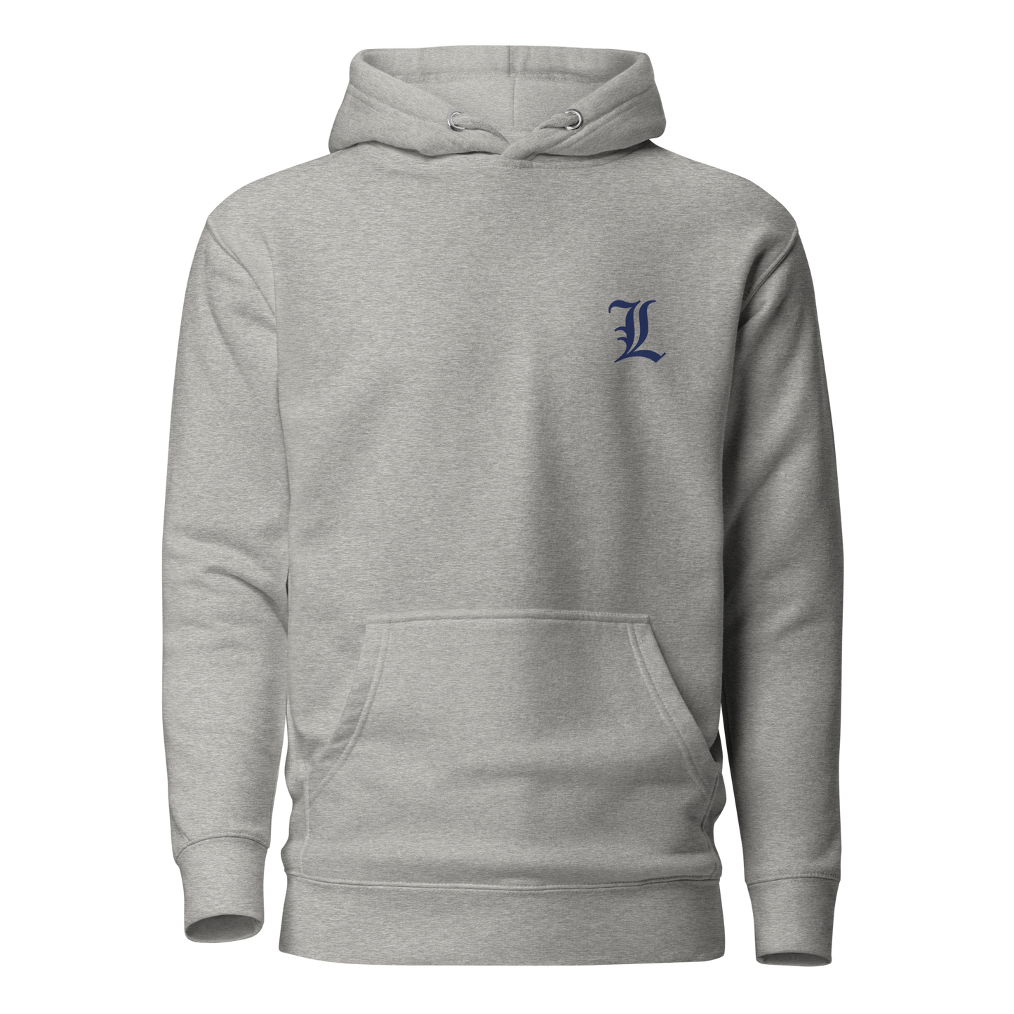 Unisex Hoodie - Baseball/Softball - Romans L grey/white