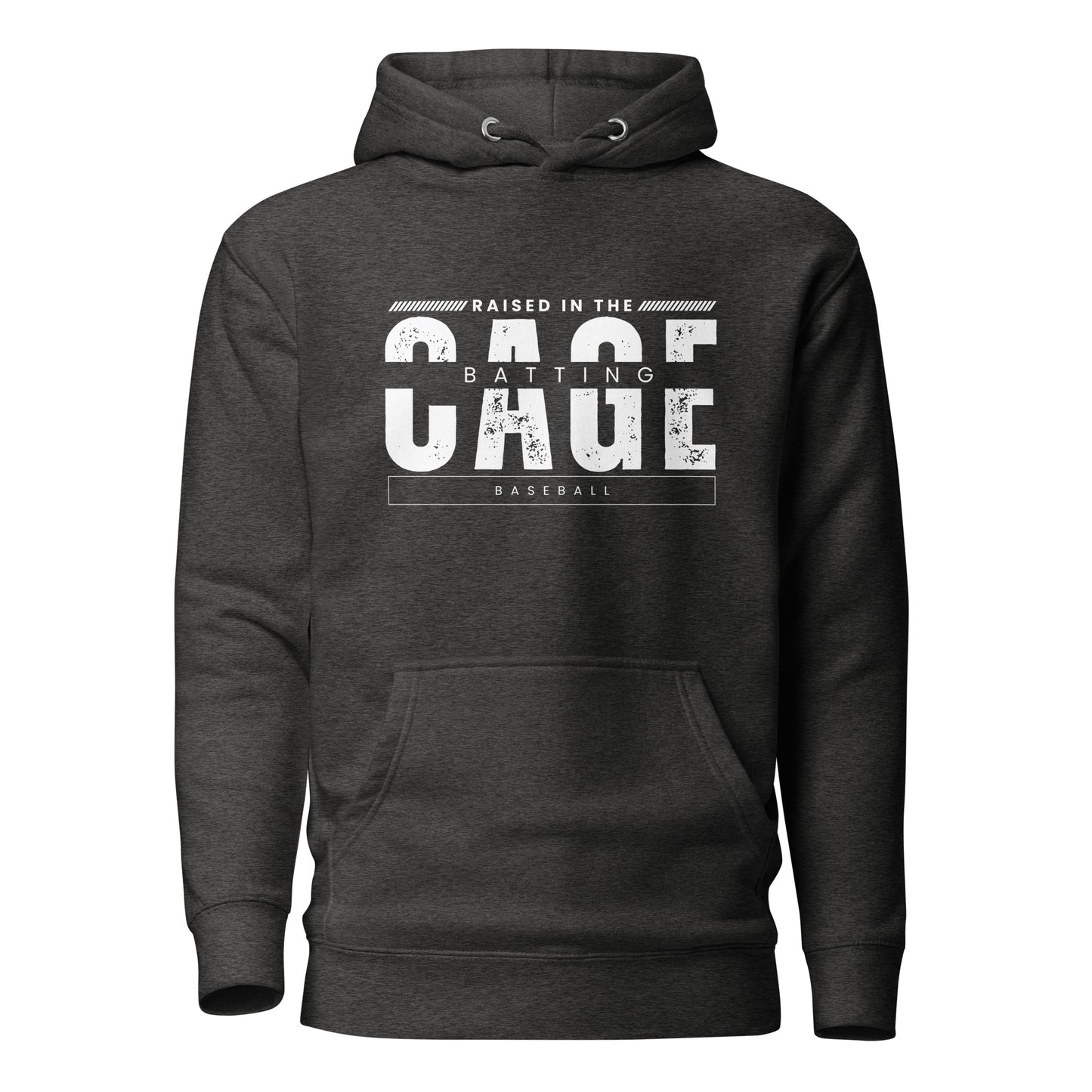 Unisex Hoodie - Baseball Raised in the Batting Cage