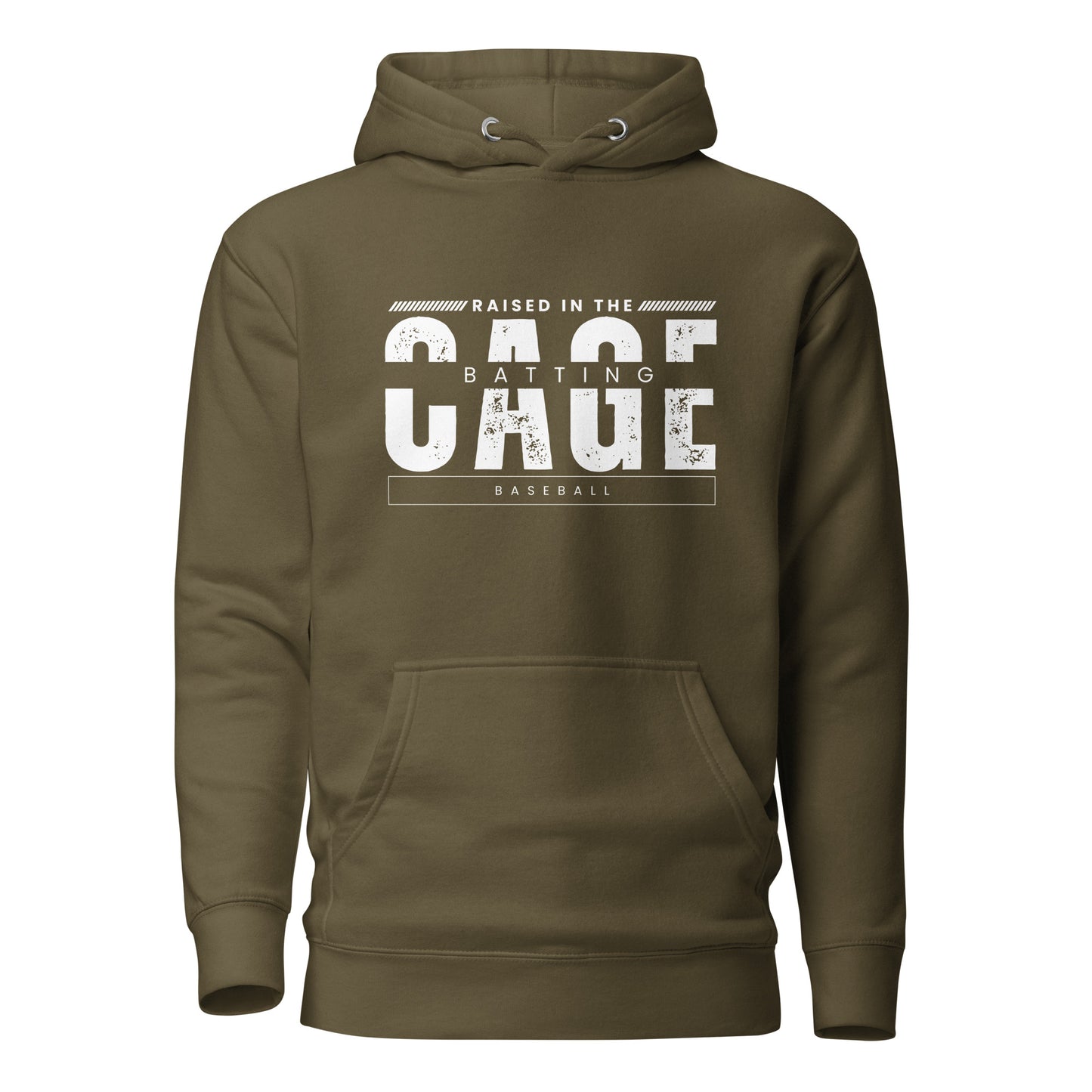 Unisex Hoodie - Baseball Raised in the Batting Cage