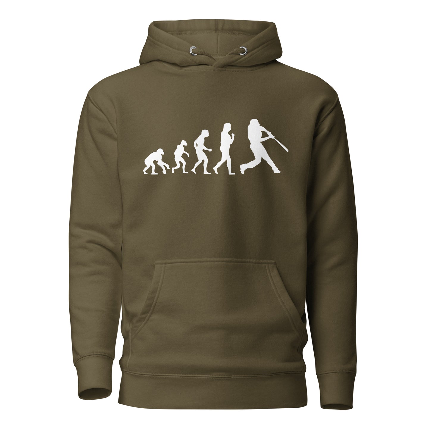 Unisex Hoodie - Evolution of a Baseballer