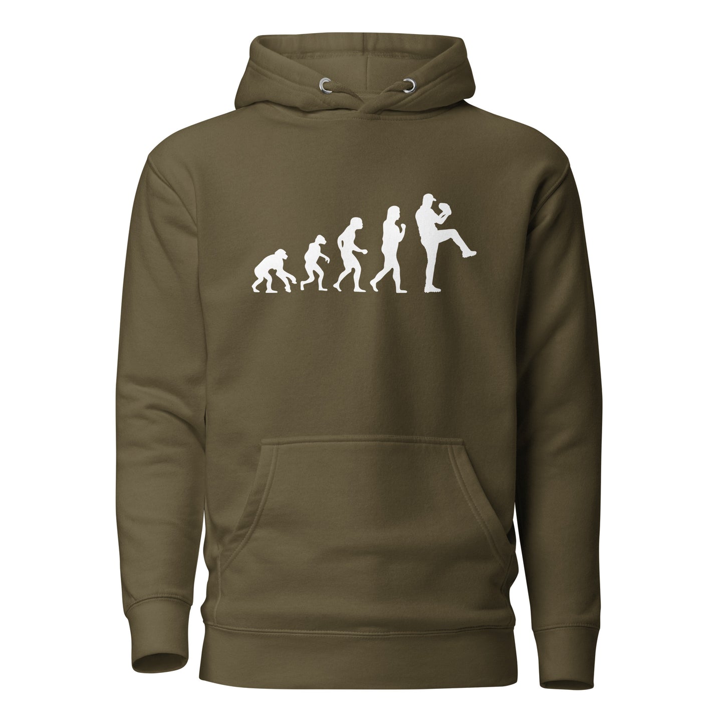Unisex Hoodie - Evolution of a Baseballer