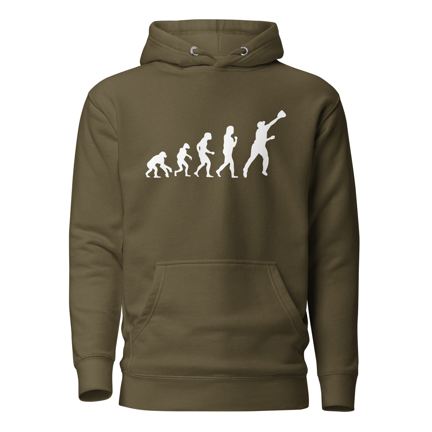 Unisex Hoodie - Evolution of a Baseballer