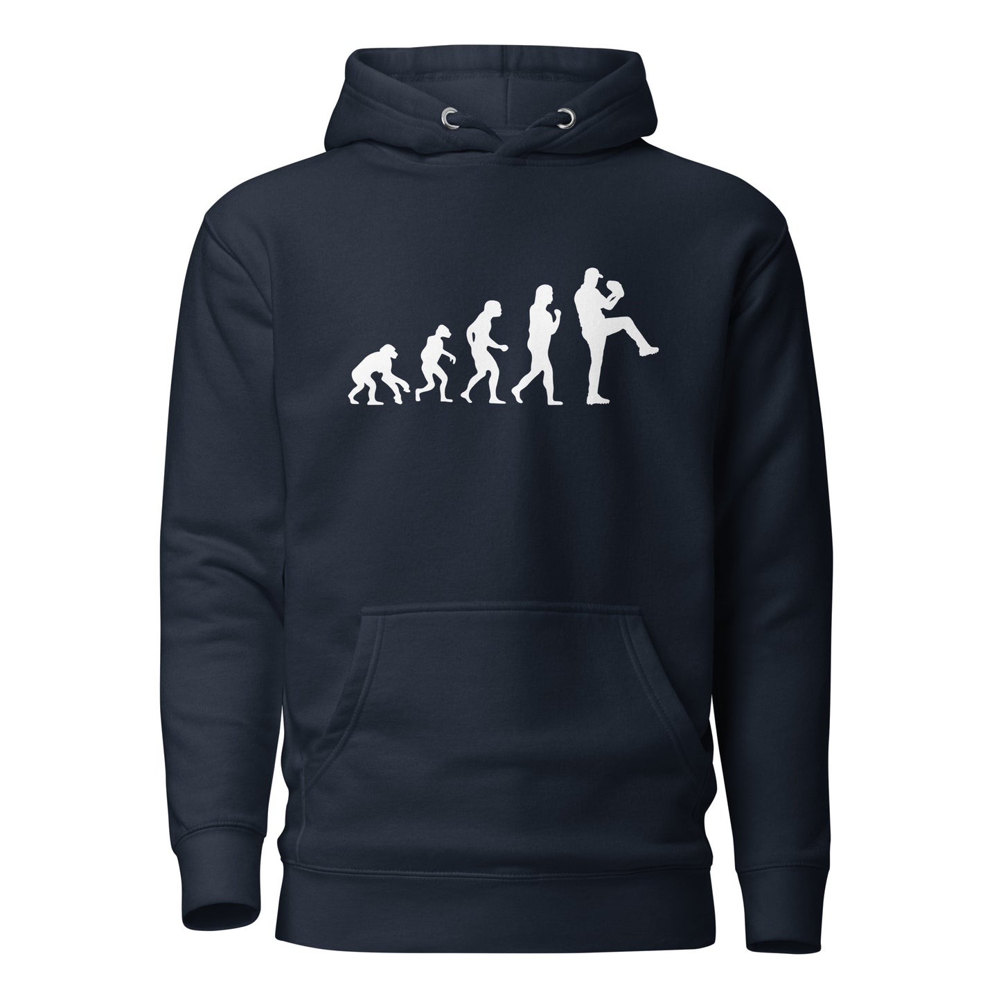 Unisex Hoodie - Evolution of a Baseballer