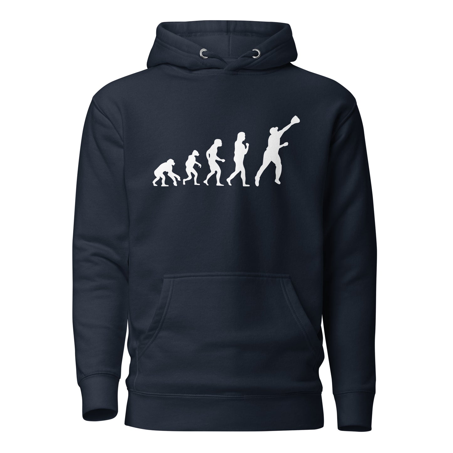 Unisex Hoodie - Evolution of a Baseballer