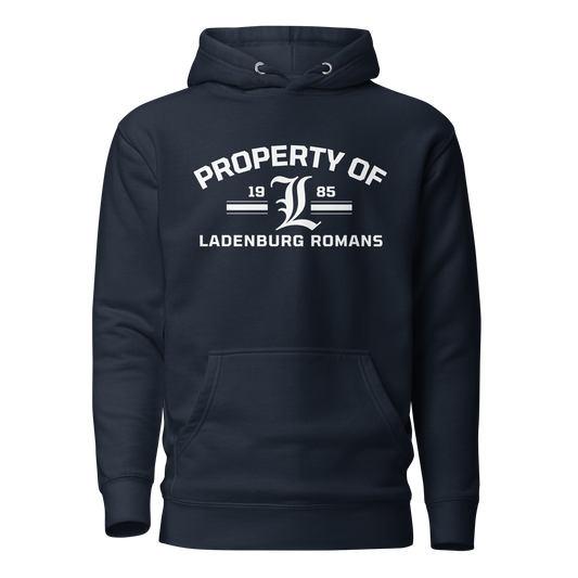 Unisex Hoodie - Baseball/Softball - Property of Romans